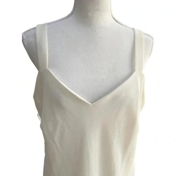 Vintage R&M Richards Women’s Ivory Embellished 2-Piece Jacket A-Line Dress - Picture 5 of 10